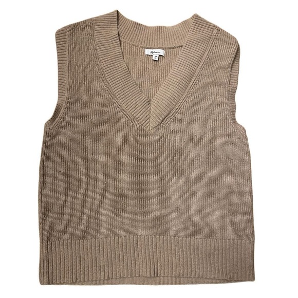 reitmans xs tan sweater vest - Picture 1 of 1